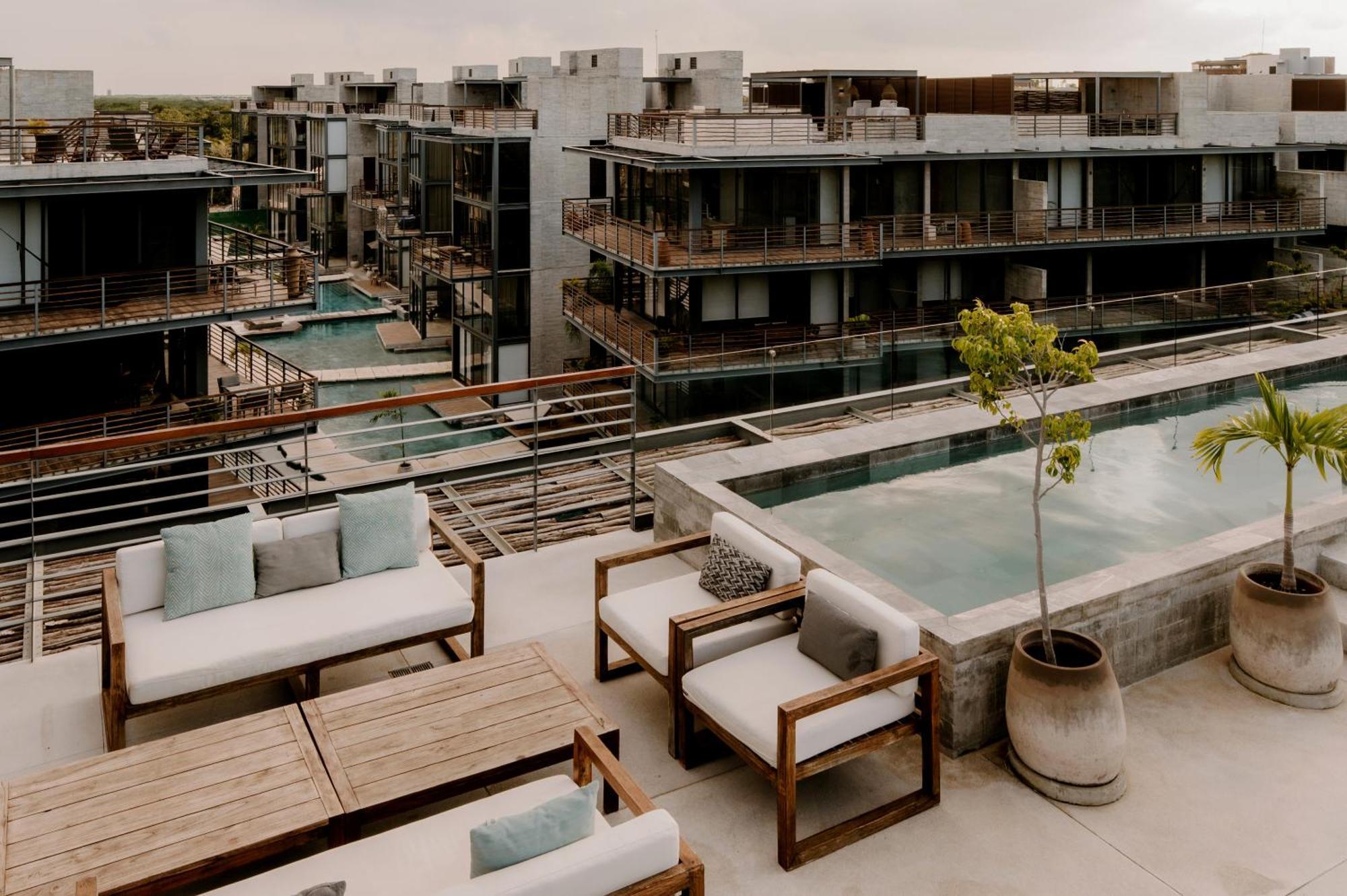Appartamento Luxe 3br Ph Cenote, Sauna, Gym & Pool Included Tulum